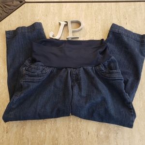 🌺 Maternity soft stretch jean Capri's